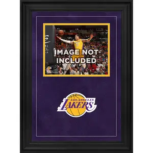 Los Angeles Lakers Deluxe 8" x 10" Horizontal Photograph Frame with Team Logo