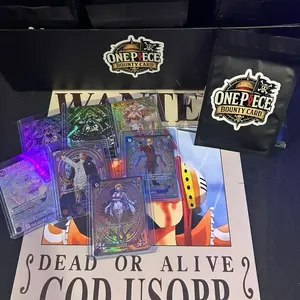 Artist-Inspired One Piece Textured Bounty Card Mystery Pull - Premium Holo/Textured Fan Art with Iconic Characters for Collectors & Display - High-Quality Finish & Vibrant Artwork - Perfect for Live Rip Excitement