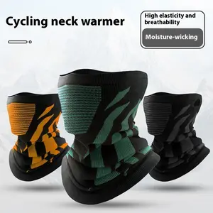 Winter cycling mask, warm windproof, ski mask, cold-proof headgear, outdoor sports, mountaineering, ear protection, scarf equipment