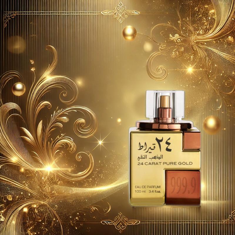 24 Carat Pure Gold by Lattafa EDP Spray, 3.4oz