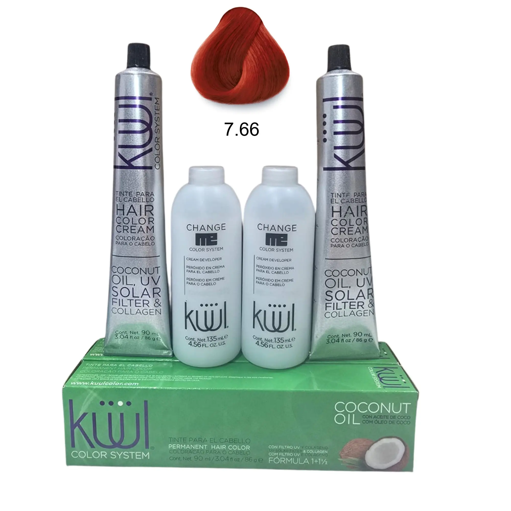 7.66 Bright Red Blonde/Rubio Rojo Intenso