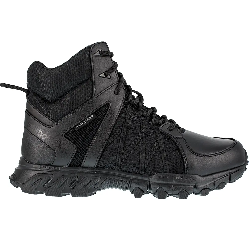 Reebok Work Mens Trailgrip 6 Inch Electrical Soft Toe  Work/Duty - Black