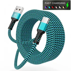 Fast Charging Data Cable, Type-C Male to Male Interface, USB to Type-C Charging Cable, Compatible with Samsung, iPhone 17/16, Macbook, iPad, Xiaomi, Oneplus