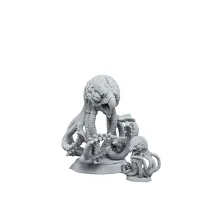 Handmade Art Grell Enemy 3D Resin Prints - Handcrafted, Paintable Fantasy Dungeon Figures for DnD Tabletop RPG Minis, Home Decor Statues