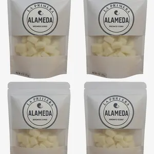 La Primera Alameda Dried Coconut 4 Bags of Snack Sweet No Sugar Added 4oz Fresh Quality Ambient Snack Dry Sugar Free