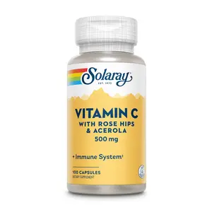 Vitamin C with Rose Hips & Acerola 500mg