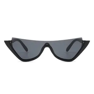Retro Half Frame Fashion Cat Eye Sunglasses