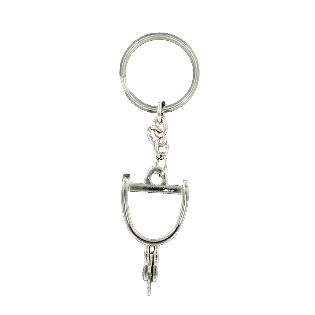 M&F Western Spur Silver Key Chain 2300136