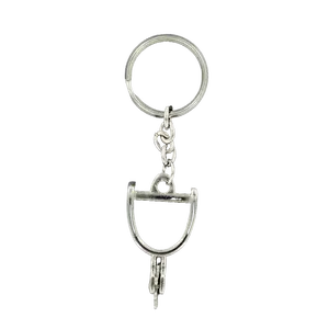 M&F Western Spur Silver Key Chain 2300136