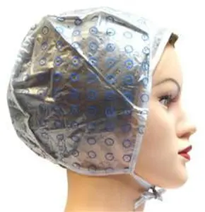 HairArt Disposable Frosting Shower Cap 4-Pack - Double Liner, Metal Needle, Reinforced Visor, Highlighting Guides, Sanitary Bathroom Accessory