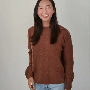 100% Cashmere Brown Sweater
