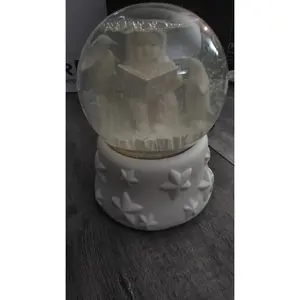 Dept 56 Snowbaby Snow Globe Music Box Twinkle Little Star, SF Music Box Co.