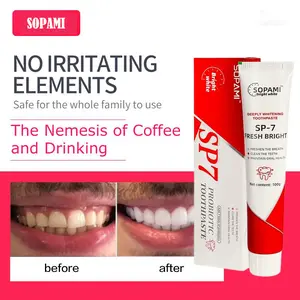 Whitening Toothpaste,Deep CleaningFor Fresh Breath,Oral Care ToothpasteFor Home And TravelUse,No lrritatingElements,For Sensitive Teeth