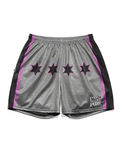 CM Punk WrestleMania 29 Entrance Retro Mesh Shorts – WWE Wrestling Athletic Shorts for Men | Officially Licensed Gym & Streetwear Shorts | Lightweight Breathable Activewear for Training & Everyday Wear
