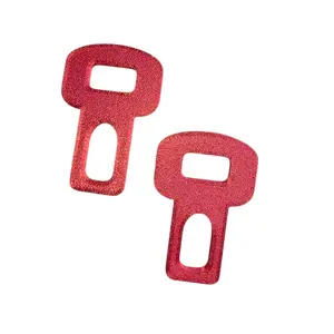 Two Red/Universal Novelty Seatbelt Chime Silencer.