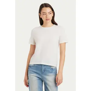 Samantha Wool-Cashmere Blend T-shirt