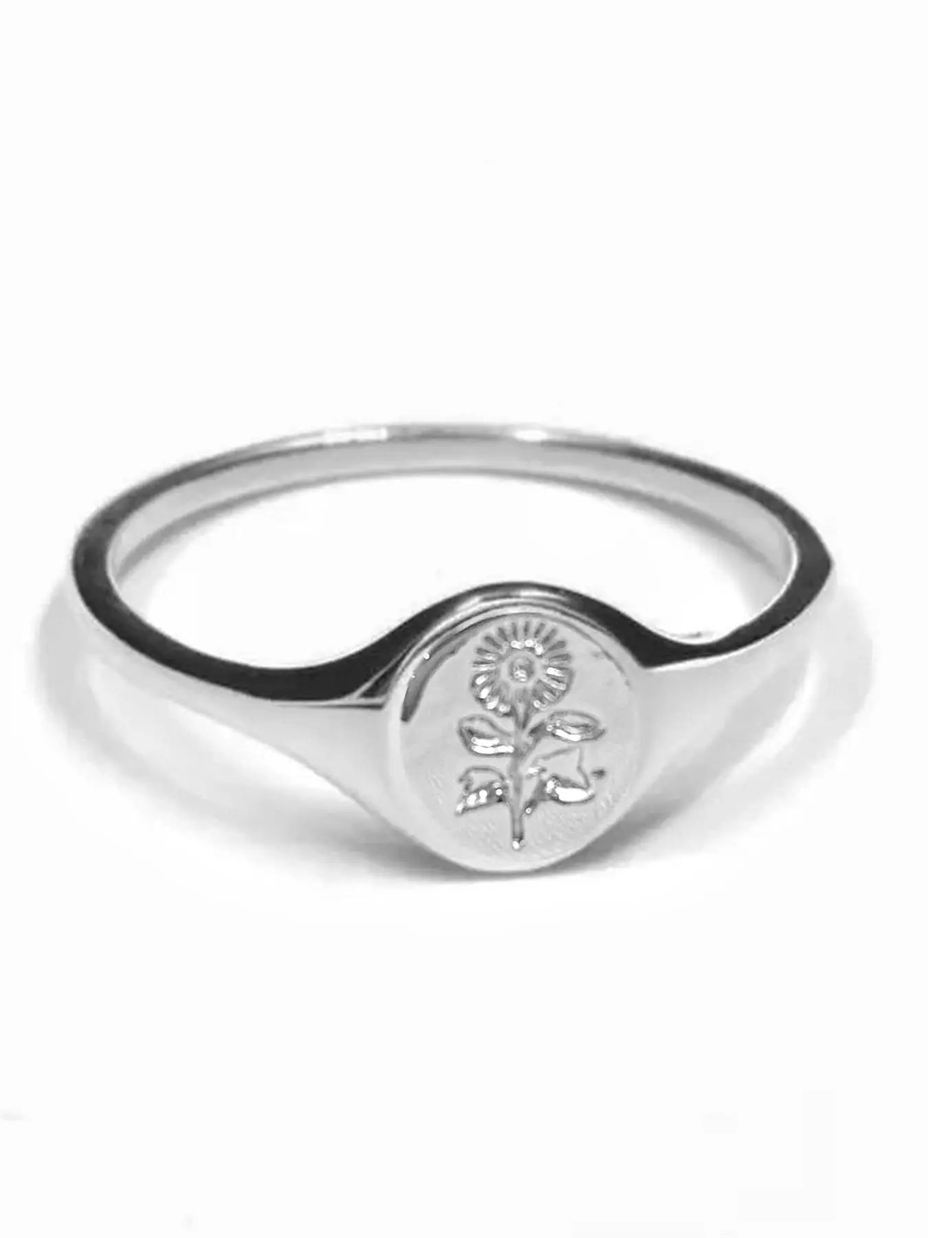 Elegant Flower Design Copper Ring, Fashion Accessories For Women, Wedding Engagement Bridal Jewelry Gift