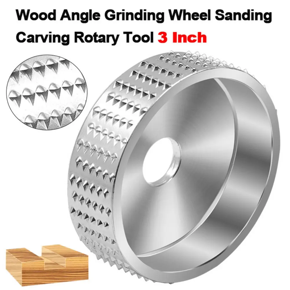 Angle Grinder Polishing Disc, Woodworking Sanding Disk, Flat Round Shaping Polish Wheel, Tea Tray Root Carving Tool, Wooden Craft Supplies