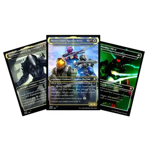 HALO INFINITE MTG PROXY COMMANDER DECK – PREMIUM COLLECTOR SET  (120+ CARDS)