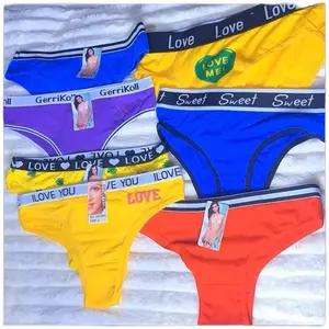 6pcs Panties for Women - Assorted Colors & Designs - Comfortable & Stylish Underwear Set