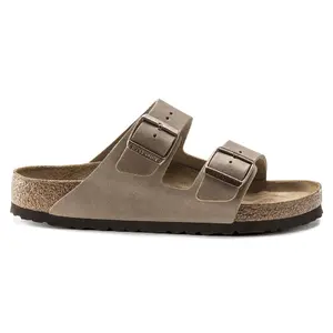 Unisex Birkenstock Arizona Soft Footbed Narrow Fit Toba Brown (0552813)