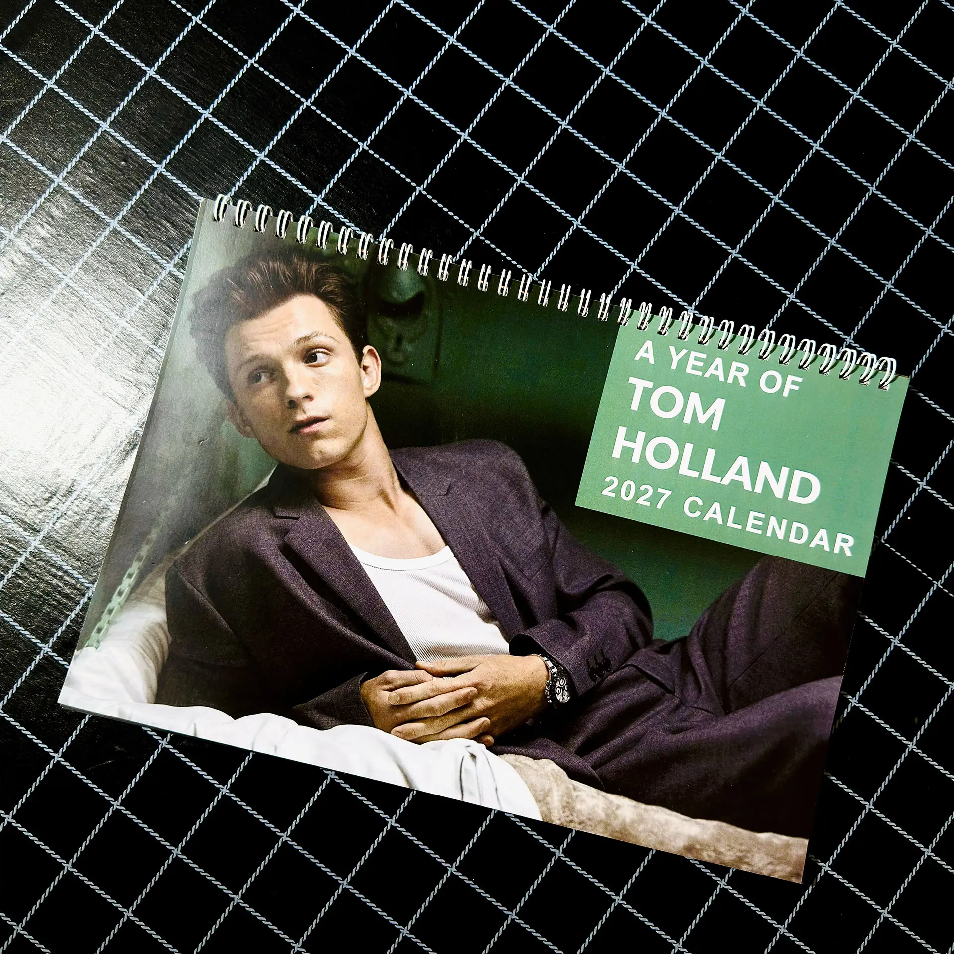 Tom Holland 2027 Wall Calendar, Spidey Calendar Celebrity Fan Gift, Man Of The Year Calendar
