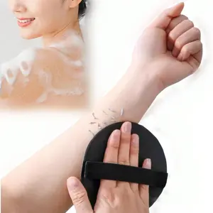 5pcs Exfoliating Body Scrub Pads for Women, Pain-Free Back Scrubber, Home Use Exfoliation Towels, Strong Clay Cleaning Discs, Exfoliating Bath Washcloth