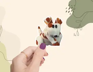 Russer, Nanalan Dog, Oh Russer, Sticker, Laptop Sticker, Waterbottle Sticker, Mona, Wonderful Girl