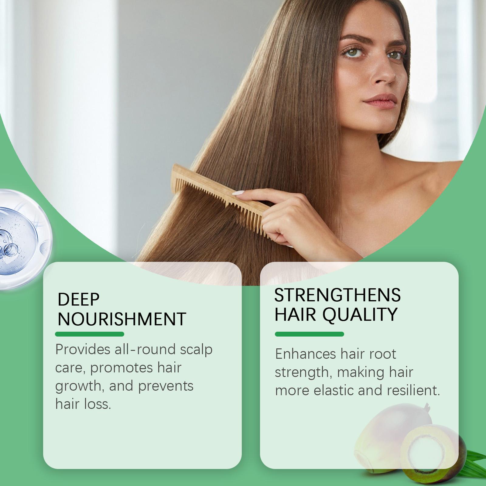 Hoegoa Batana Oils Shampoo with Rosemary Extract - 100ml - Gentle Cleanser for All Hair Types - Nourishes & Softens Hair - Strengthens Scalp