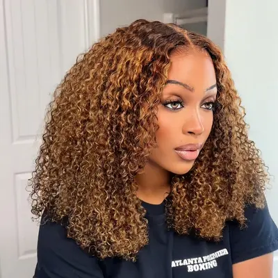 Wig Colour Hair Weave 4/#30 Mix Color Blend Loose Deep Wave Bulk