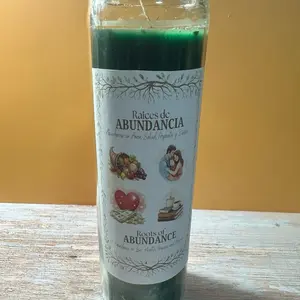 Abundance Candle | Veladora de Abundancia | Hancrafted Veladora