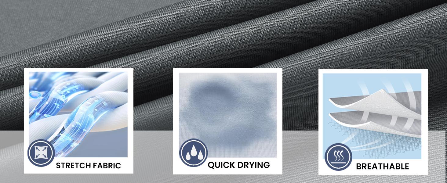 COOFANDY Mens Vests 1-3 Pack Workout Tank Top UPF 50+ Quick Dry Sleeveless Swim Shirt Gym Muscle Athletic Summer Beach T Shirts