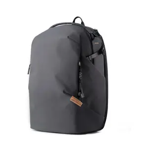 PGYTECH OneGo Lite Backpack 16L Matte Black, Ultra-Lightweight with 180° Clamshell Opening & Dual Quick-Access Pockets for Camera & Daily Essentials