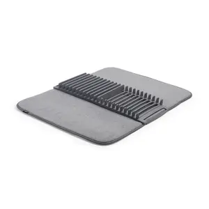 212 MAIN Rectangle Multifunctional Drying Rack with Charcoal Mat (2.5x18x24 in), Kitchen Cabinet Organizer, Household Kitchen Storage Solution, Kitchen Cabinet Organizers