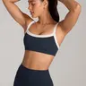 UNISSU Women's Hugcurve Square Neck Sports Bra - Upgraded Buttery Soft Fitted Top, Medium Support, Adjustable Straps, Innovative Edge Wrapping (Size M), Yoga Sports Bra for Gym Workout Apparel, Gym Clothes Women, Workout Daily Wear,sohochic