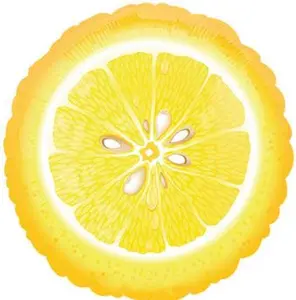 18" Lemon Shape Balloon  #15862 1ct