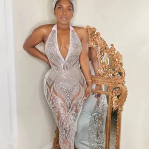 Art work custom midi dress