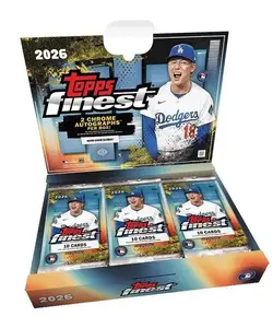 2026 Topps Finest Baseball - Hobby Box