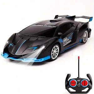 Durable Black And Blue Plastic Design, Battery-Powered Birthday And Christmas Gift For Boys And Girls, Remote Control Car, Fun Gift, Smooth And Bright Appearance, Sturdy Structure