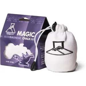 Magic Chalk Ball & Magic Chalk Ball PRO - Premium Gym Chalk in Refillable Sock - Non Toxic - Great for Climbing, Gymnastics, Weightlifting, Crossfit & Bouldering