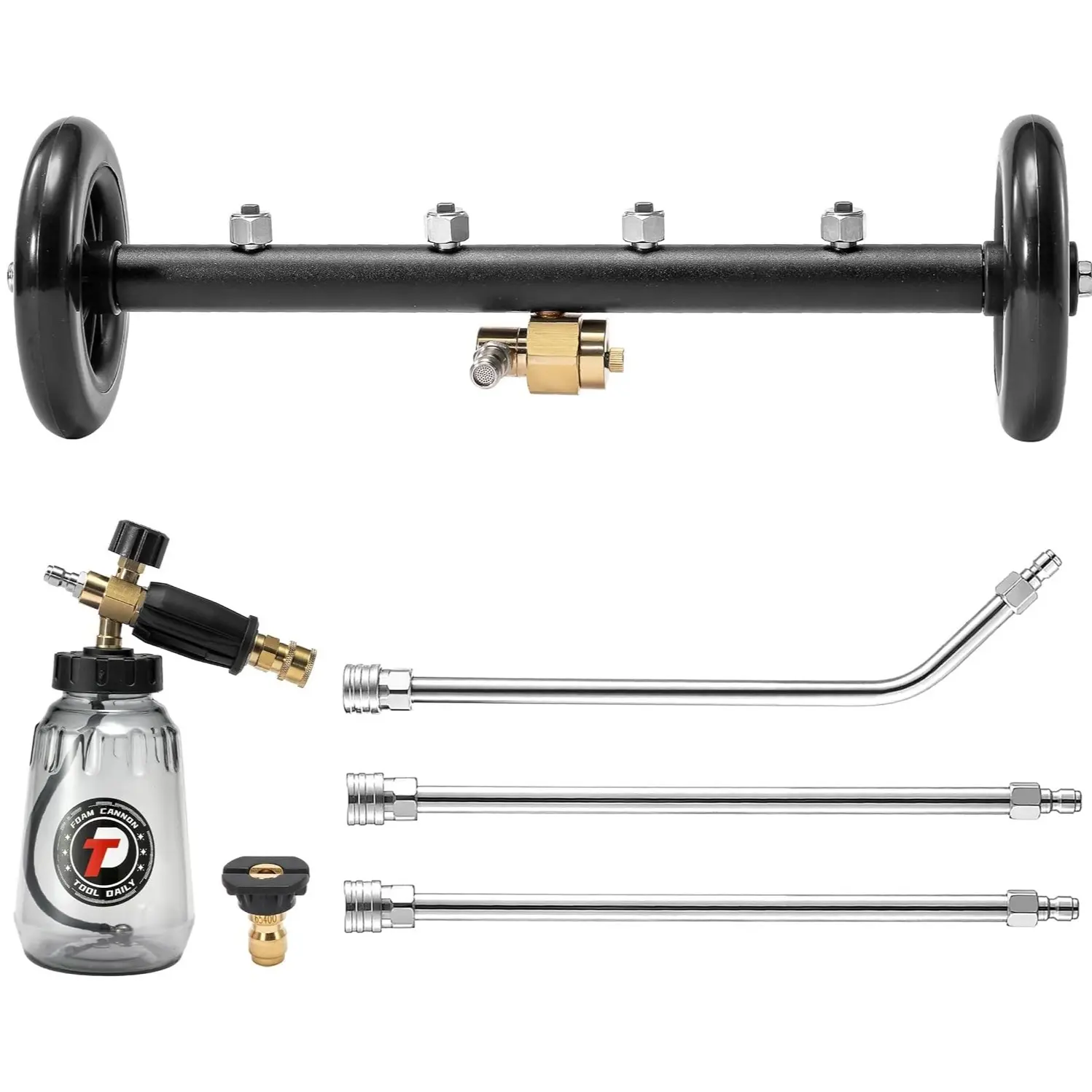 BLACK·16 Inch + Foam Cannon