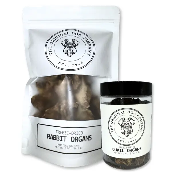 Freeze-Dried Rabbit & Quail Organ Duo