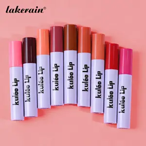 Long-Lasting Velvet Lip Oil, Moisturizing Hydrating Velvet Lip Tint Lip Gloss Lipstick, Glossy to Velvety Matte Stain, Buildable Color & Stain, Non-Sticky, Deep Nourishing, 9 Color Shades for All Skin Tone, Lip Cosmetics