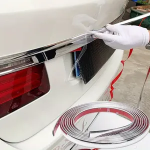 Add a Stylish Shine to Your Car Windows with Silver Plated Chrome Strips