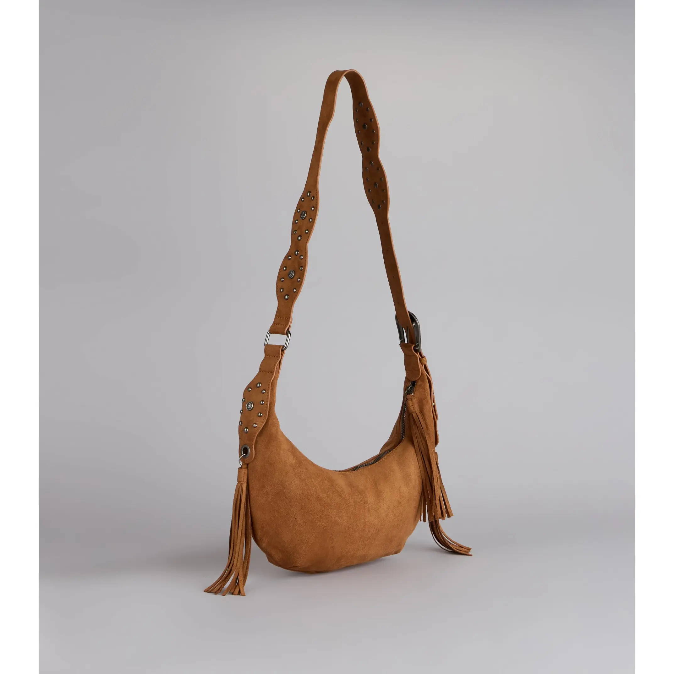 Desert After Dark Fringe Shoulder Bag