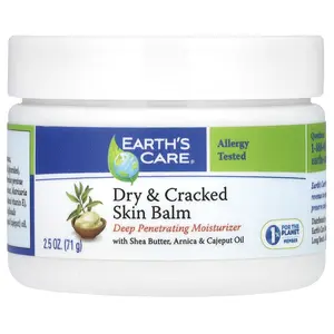Earth's Care Dry & Cracked Skin Balm, 2.5 oz (71 g)