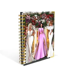 Flights In Stilettos Dallas Blank Fashion Notepad