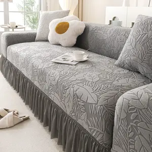 Soft Plush Sofa Cover, Pet Furniture Protector, Dustproof and Durable, Fall/winter Style, Fits Living Room Seats (multiple Sizes Available)