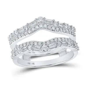 3/4Ctw-Dia Cn Insert Enhancer Ring (0.01 grams)