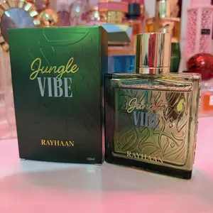 Rayhaan Jungle Vibe for Unisex Eau de Parfum Spray, 3.4 Ounce